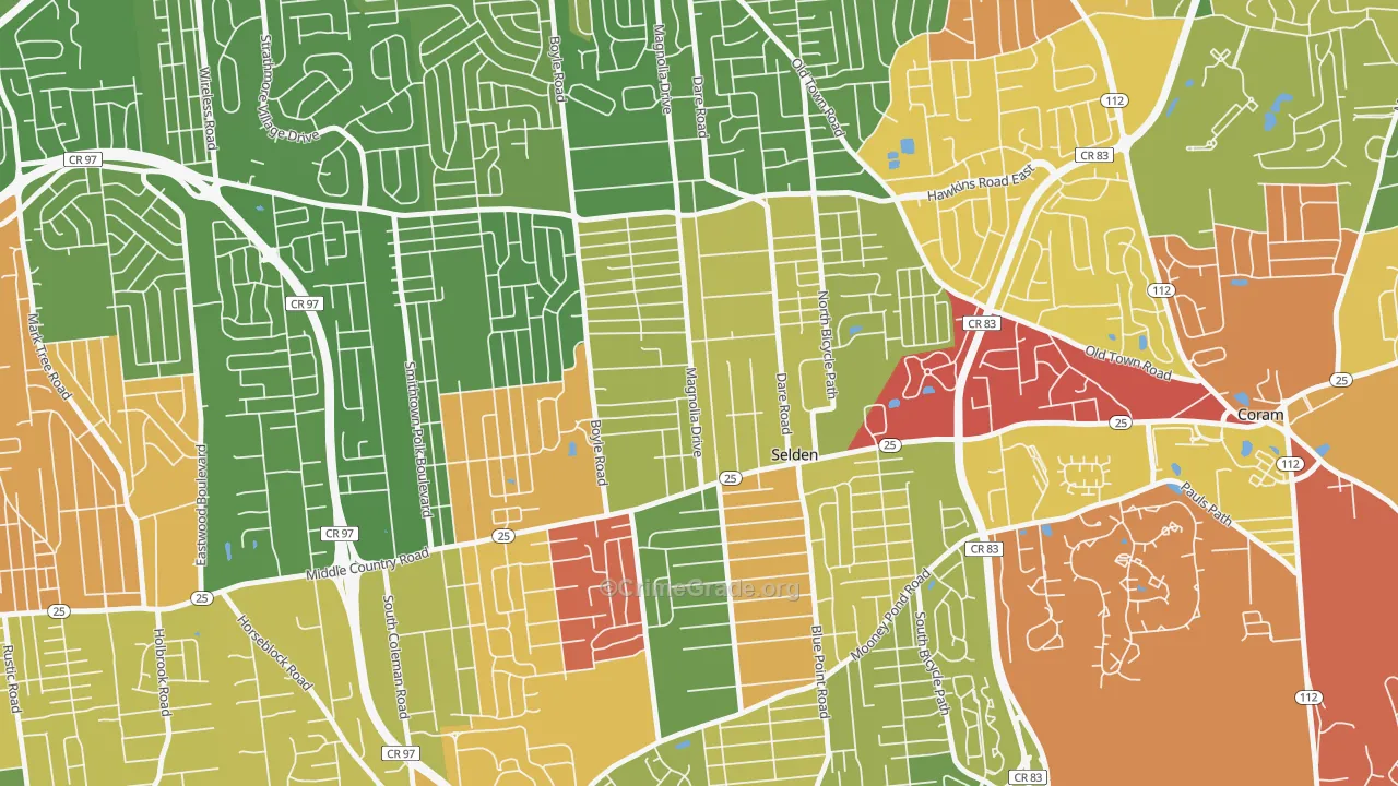 11784, NY Map of Drug-Related Crime Rates