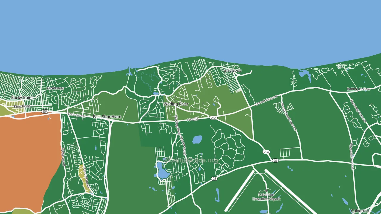 11792, NY Map of Drug-Related Crime Rates