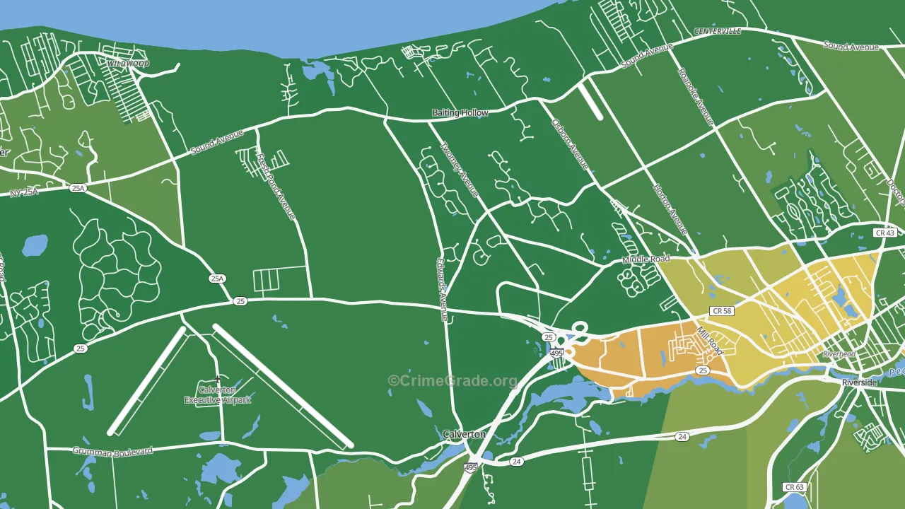 11933, NY Map of Drug-Related Crime Rates