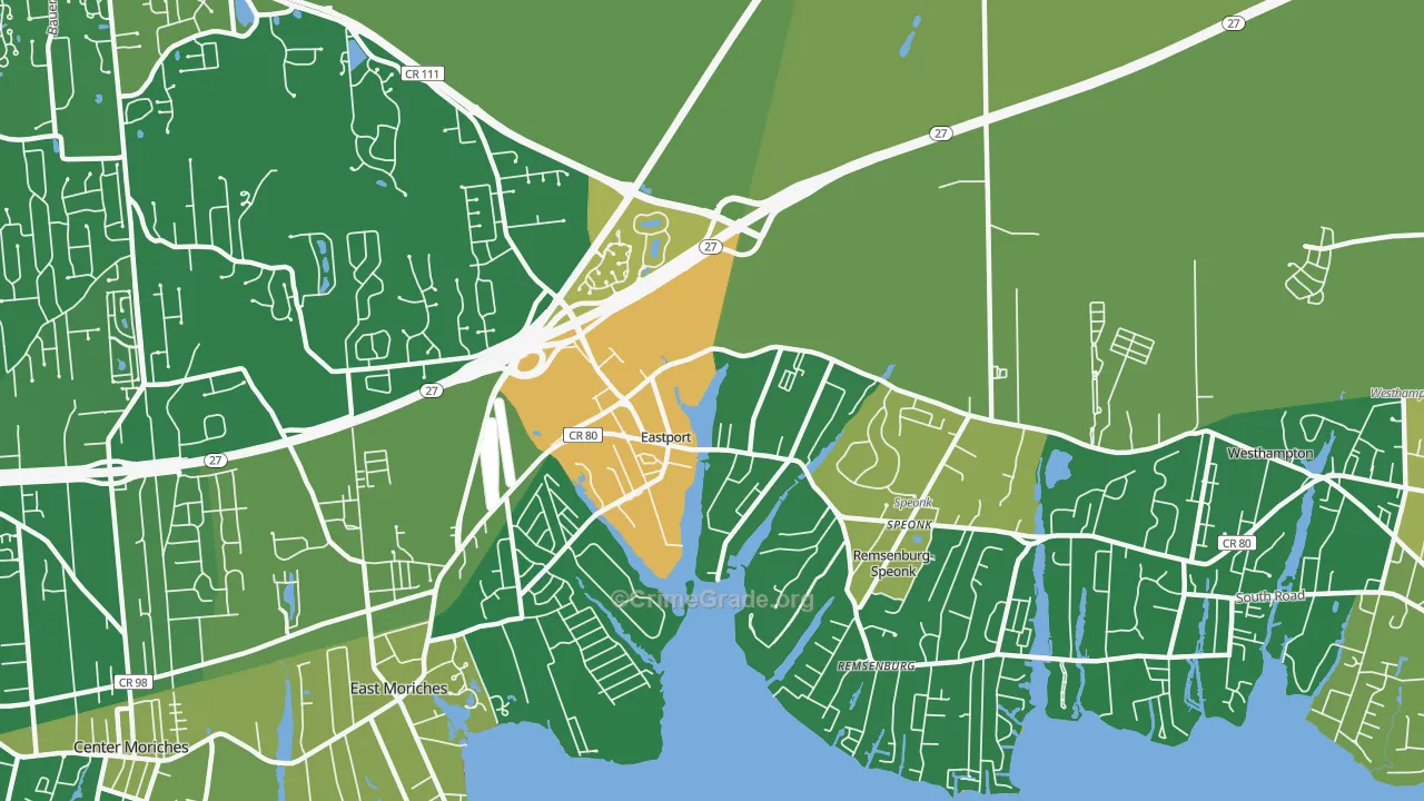 11941, NY Map of Drug-Related Crime Rates