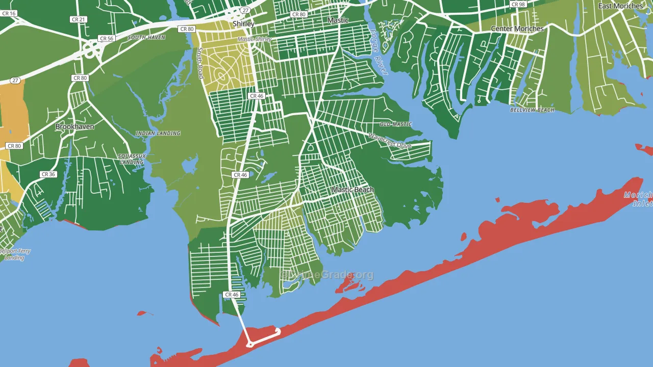 11951, NY Map of Drug-Related Crime Rates