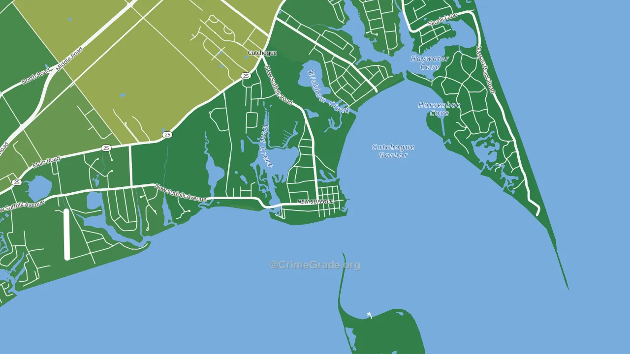 11956, NY Map of Drug-Related Crime Rates