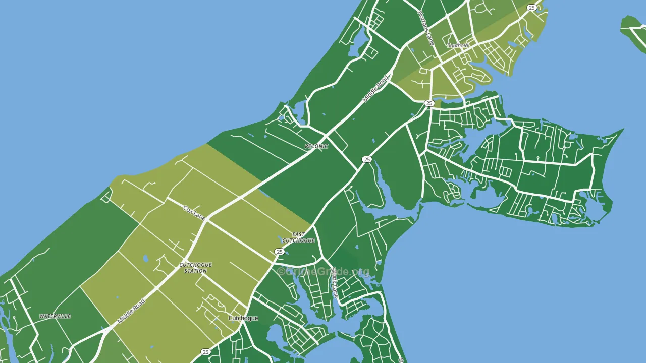 11958, NY Map of Drug-Related Crime Rates