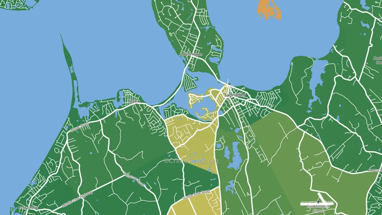 11963, NY Map of Drug-Related Crime Rates