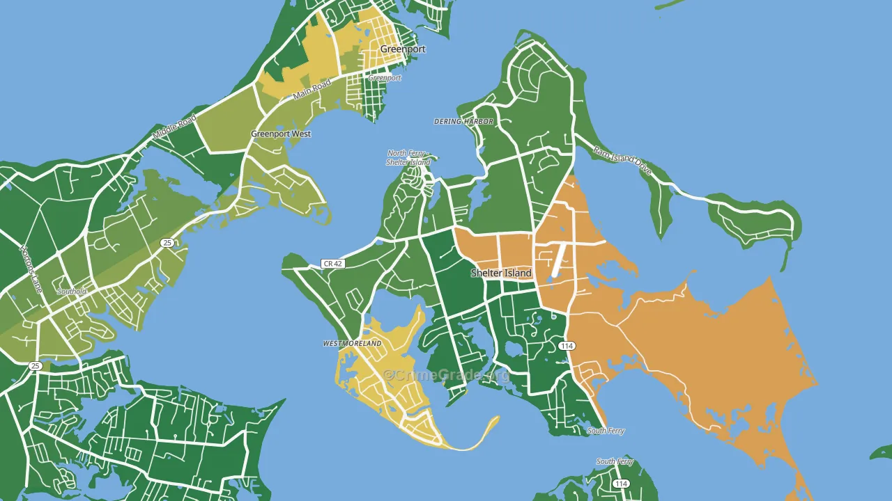 11965, NY Map of Drug-Related Crime Rates