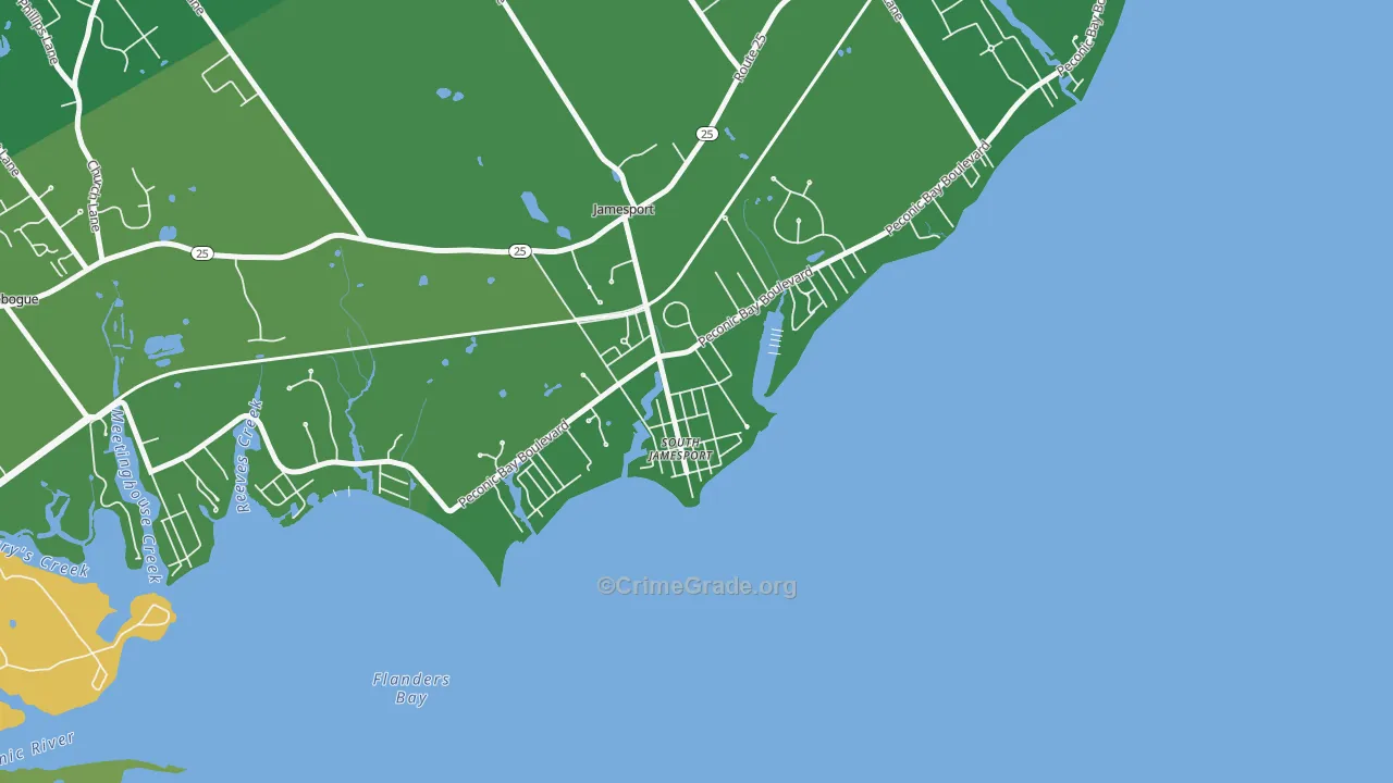 11970, NY Map of Drug-Related Crime Rates