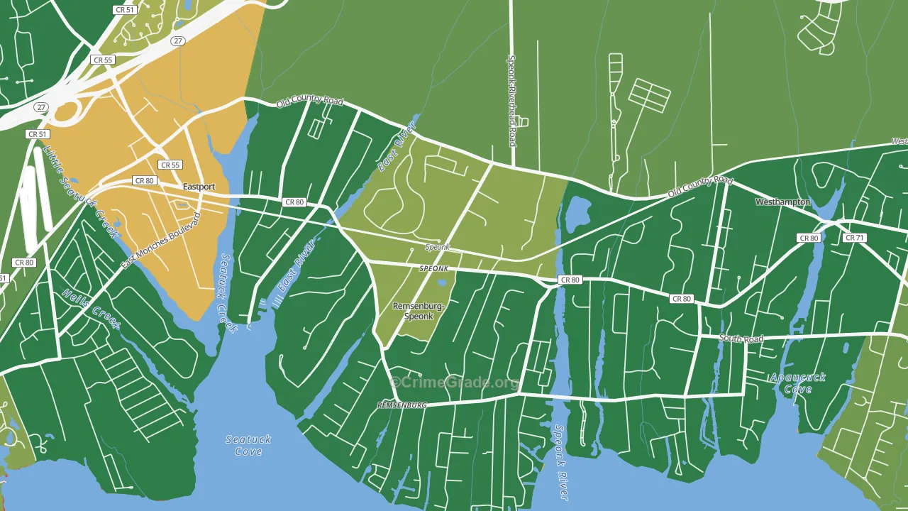 11972, NY Map of Drug-Related Crime Rates