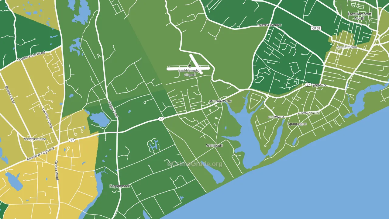 11975, NY Map of Drug-Related Crime Rates