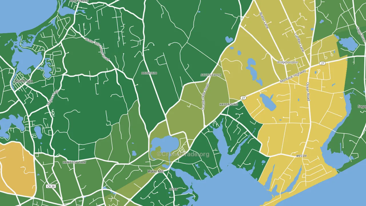 11976, NY Map of Drug-Related Crime Rates