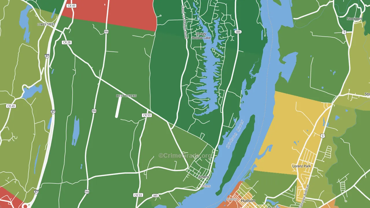 12015, NY Map of Drug-Related Crime Rates