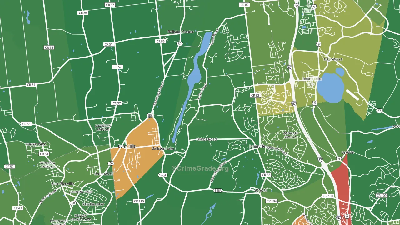 12019, NY Map of Drug-Related Crime Rates