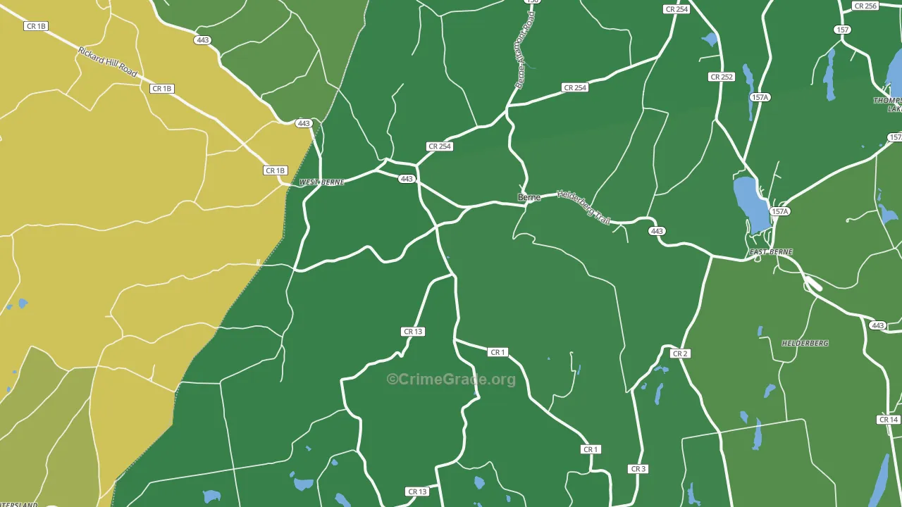 12023, NY Map of Drug-Related Crime Rates