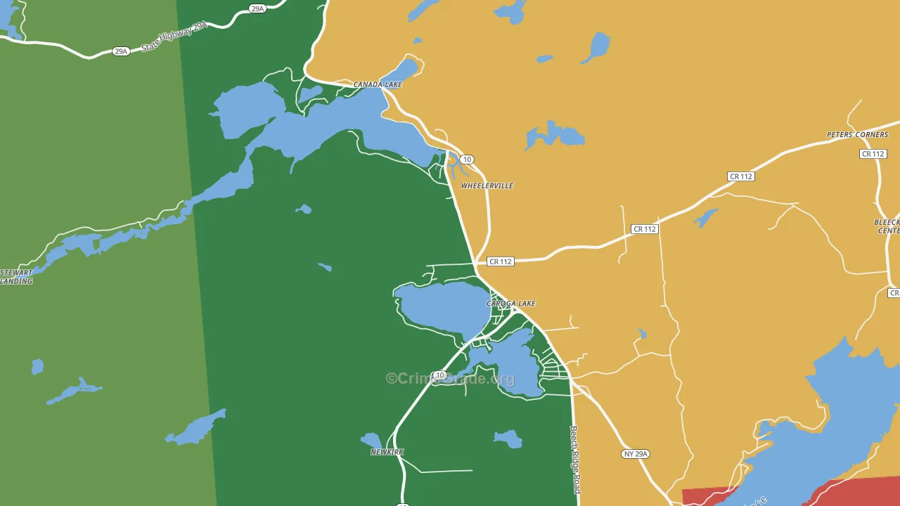 12032, NY Map of Drug-Related Crime Rates