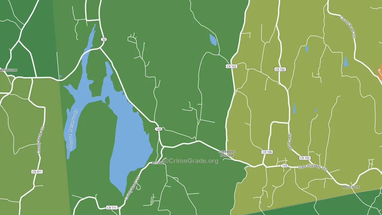 12046, NY Map of Drug-Related Crime Rates