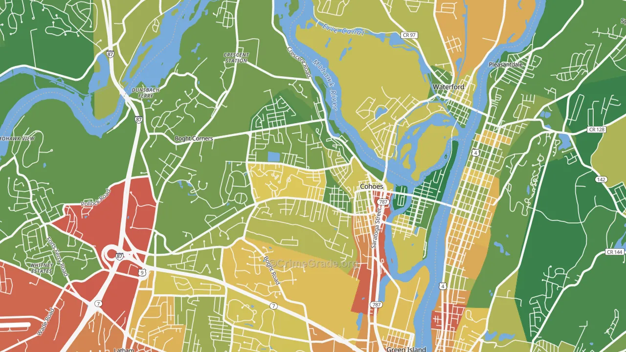 12047, NY Map of Drug-Related Crime Rates