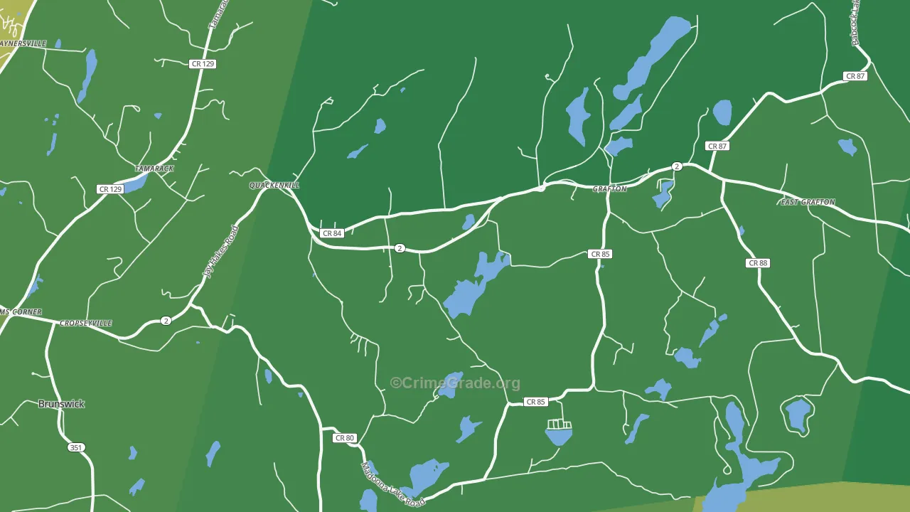 12052, NY Map of Drug-Related Crime Rates