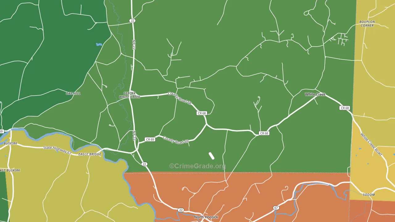 12057, NY Map of Drug-Related Crime Rates