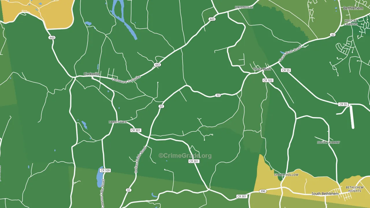 12067, NY Map of Drug-Related Crime Rates
