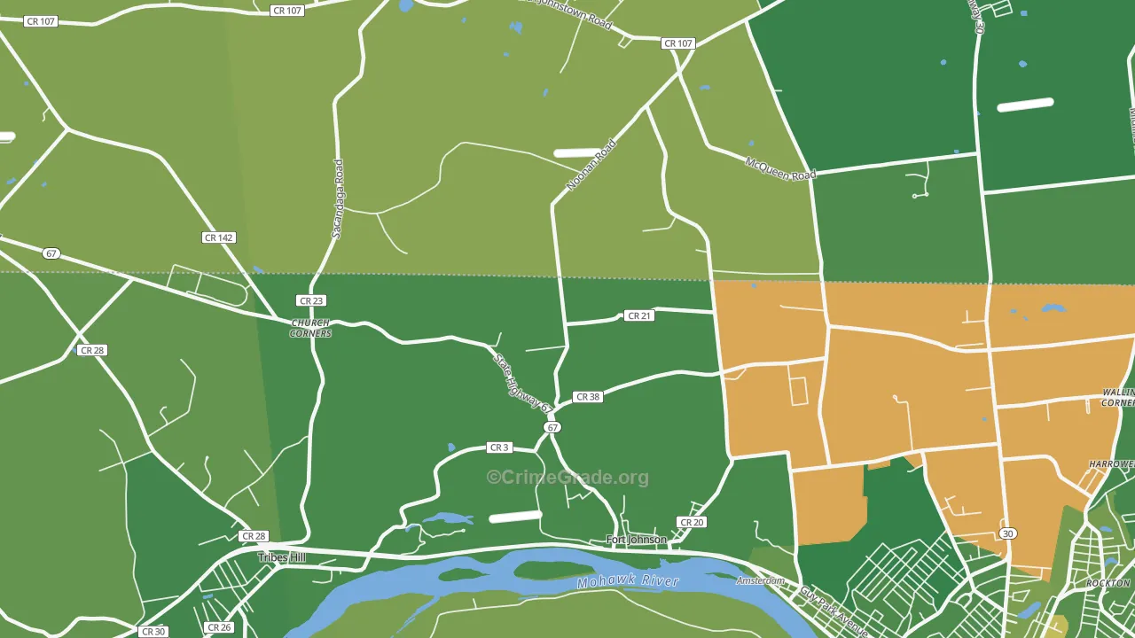 12070, NY Map of Drug-Related Crime Rates