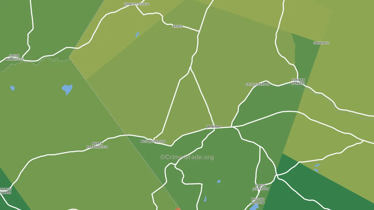 12093, NY Map of Drug-Related Crime Rates