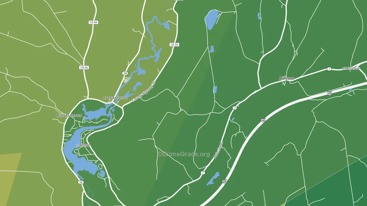 12116, NY Map of Drug-Related Crime Rates