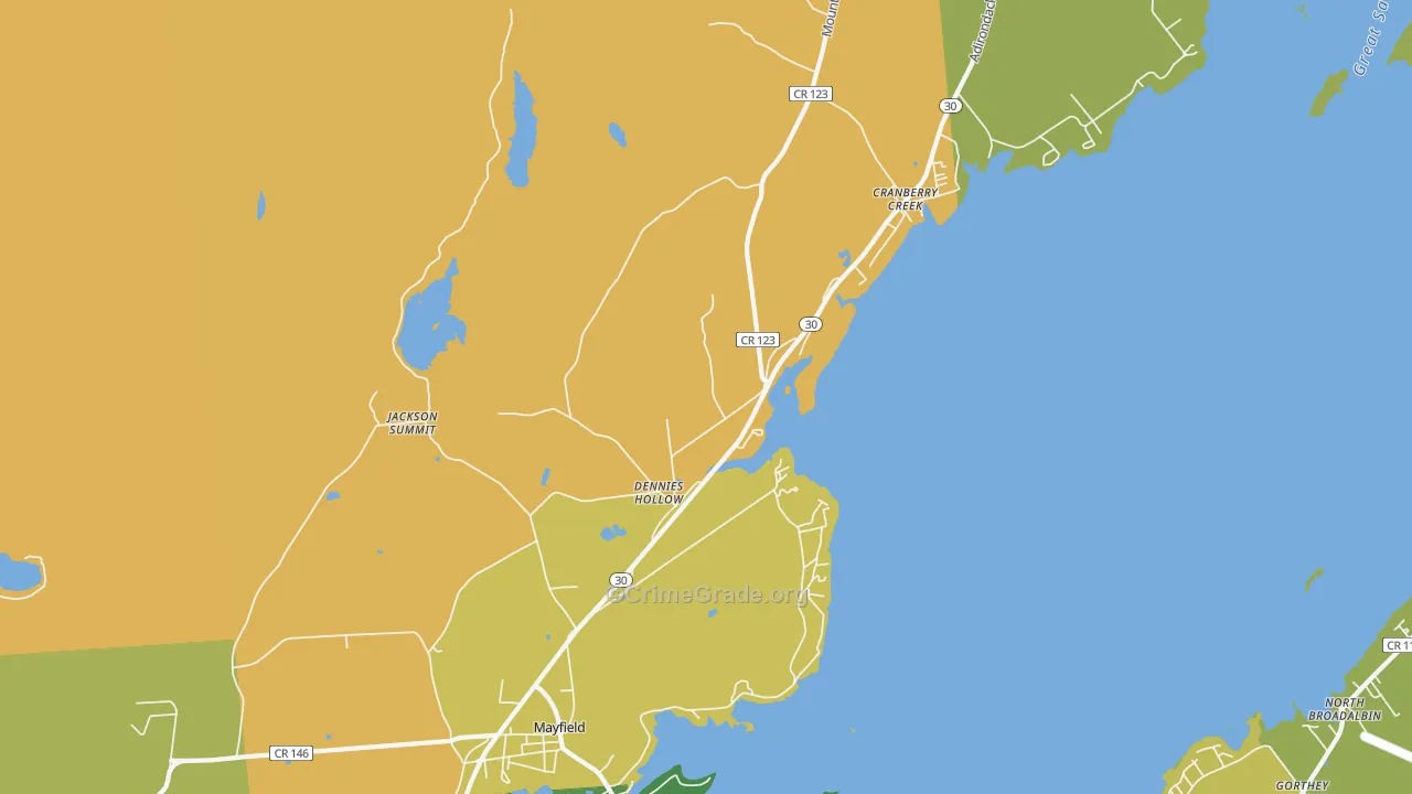 12117, NY Map of Drug-Related Crime Rates