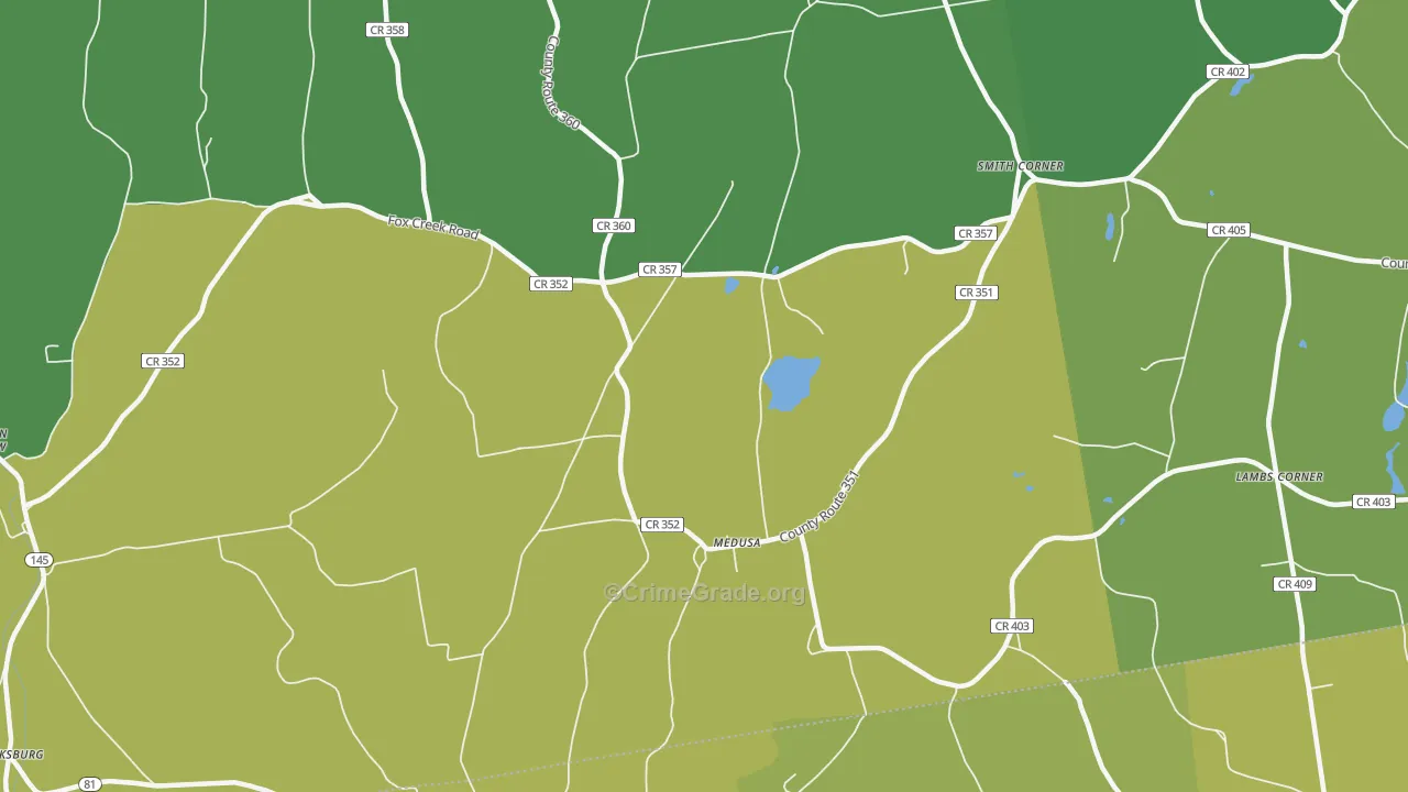12120, NY Map of Drug-Related Crime Rates