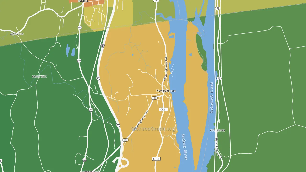 12124, NY Map of Drug-Related Crime Rates