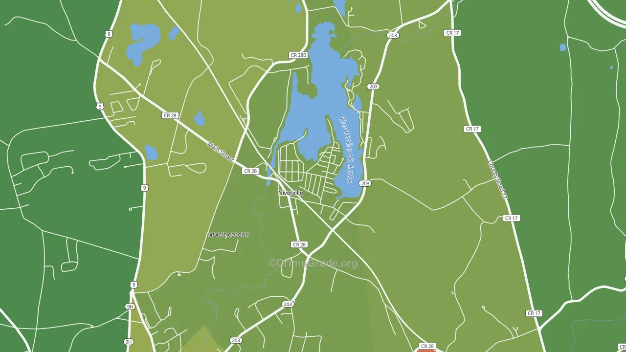 12130, NY Map of Drug-Related Crime Rates