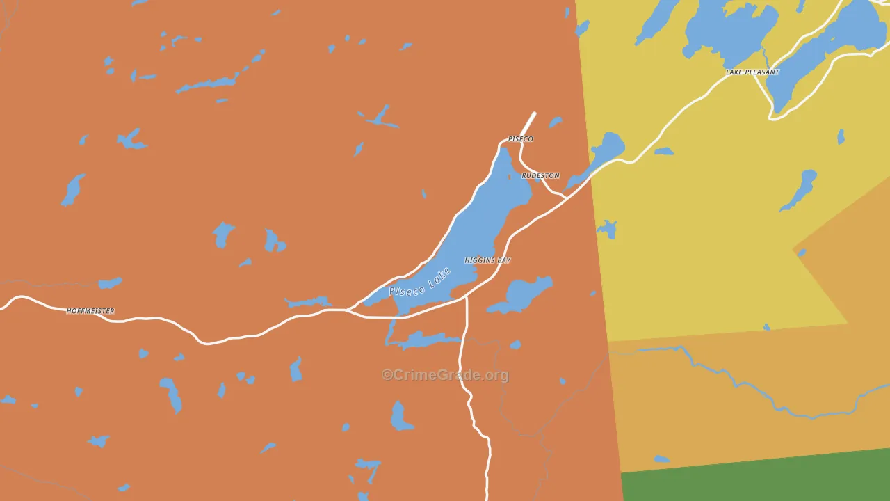 12139, NY Map of Drug-Related Crime Rates