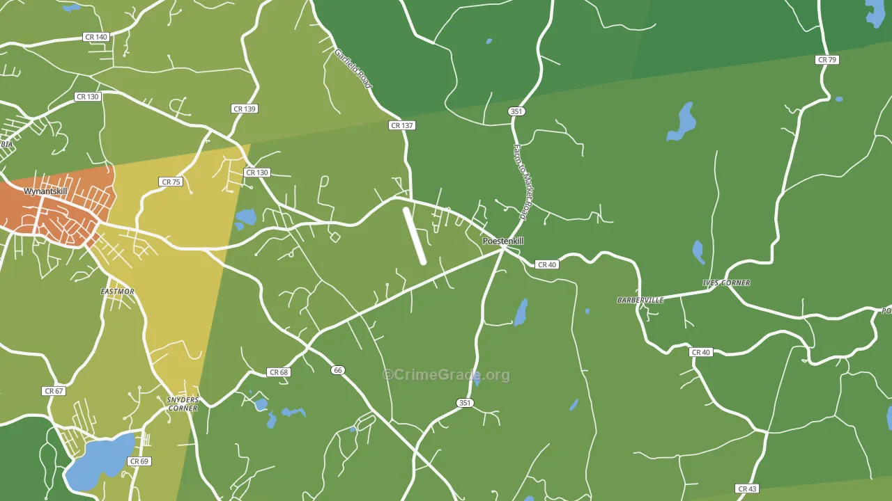 12140, NY Map of Drug-Related Crime Rates