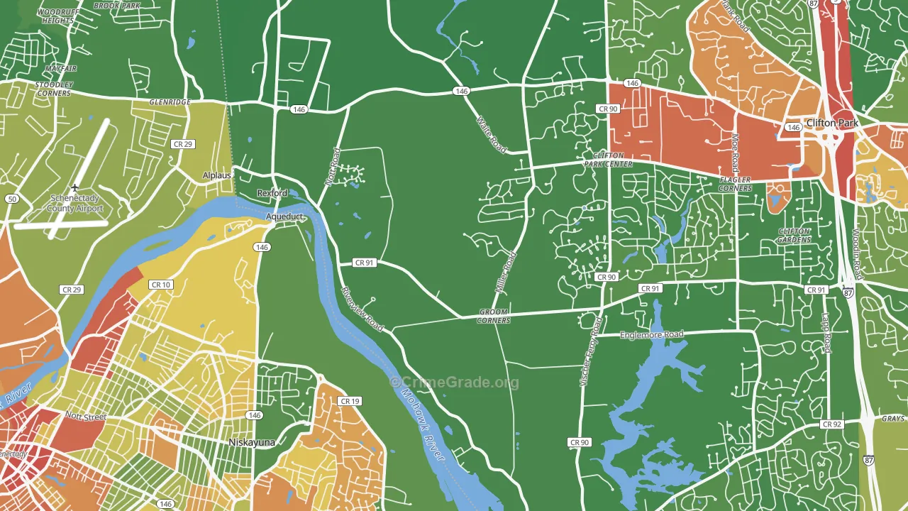 12148, NY Map of Drug-Related Crime Rates