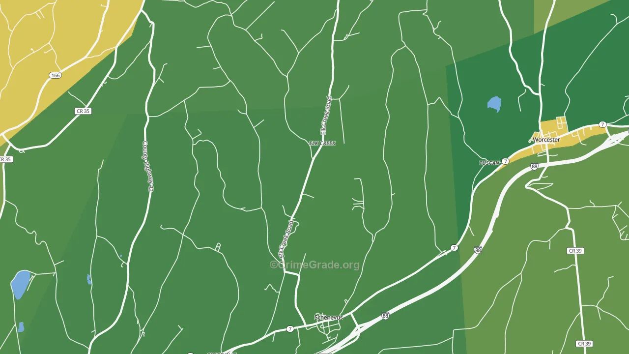 12155, NY Map of Drug-Related Crime Rates