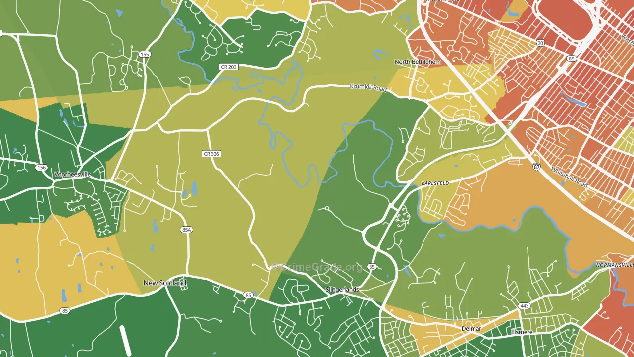 12159, NY Map of Drug-Related Crime Rates