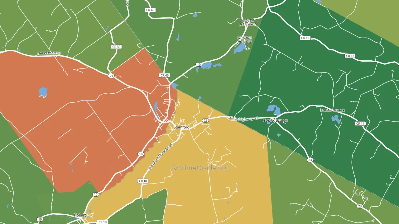 12167, NY Map of Drug-Related Crime Rates