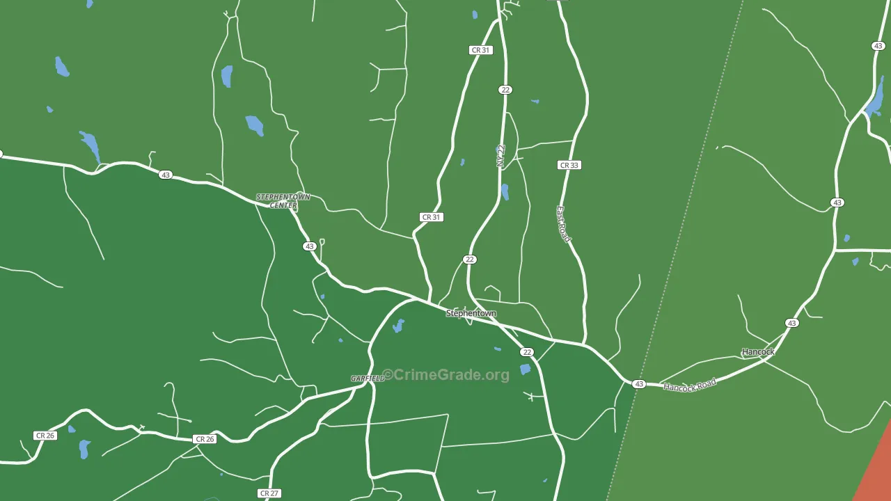 12168, NY Map of Drug-Related Crime Rates