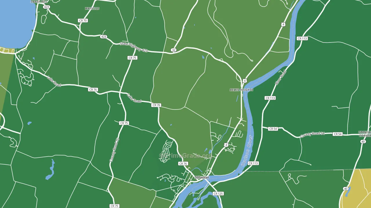 12170, NY Map of Drug-Related Crime Rates