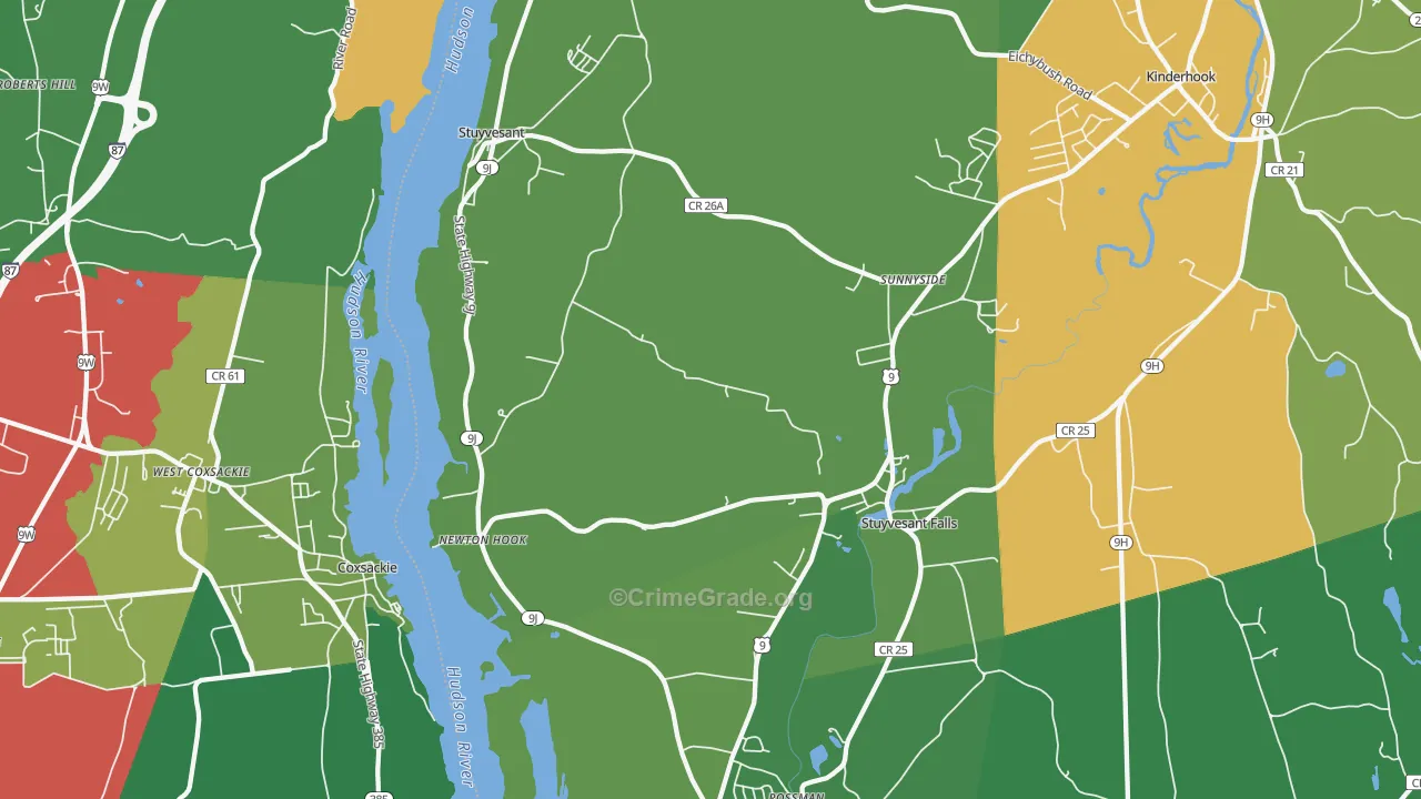 12173, NY Map of Drug-Related Crime Rates