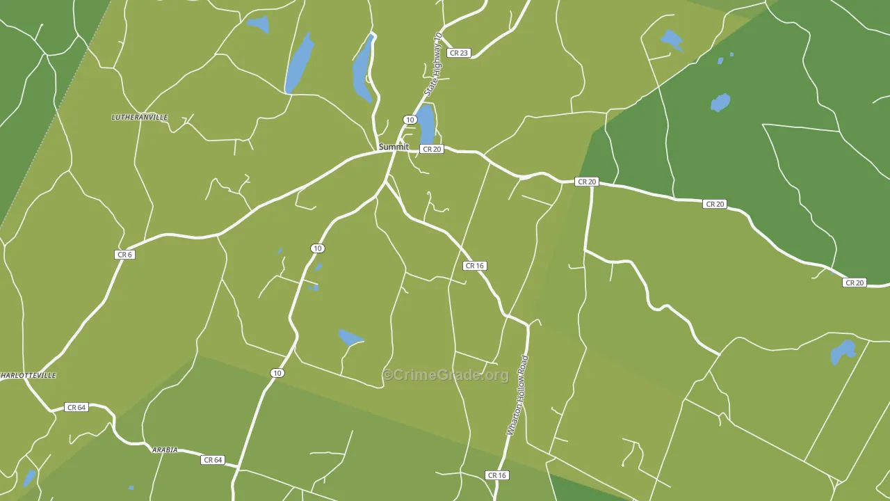 12175, NY Map of Drug-Related Crime Rates