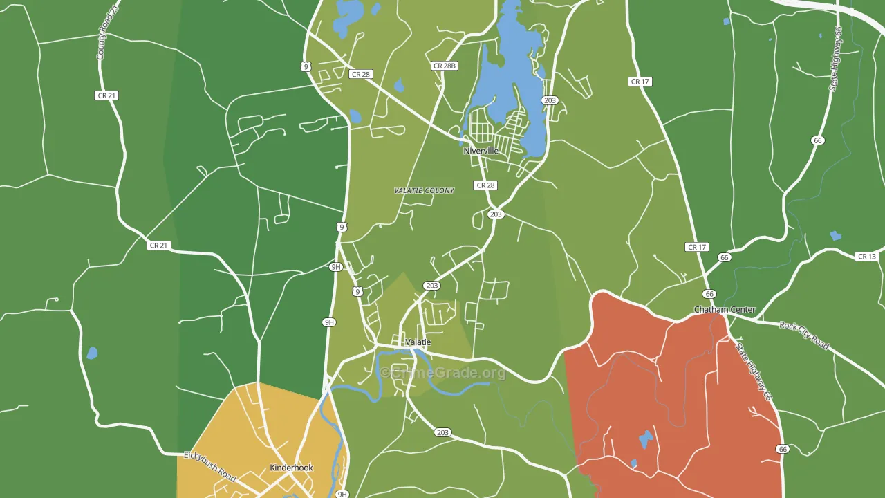 12184, NY Map of Drug-Related Crime Rates