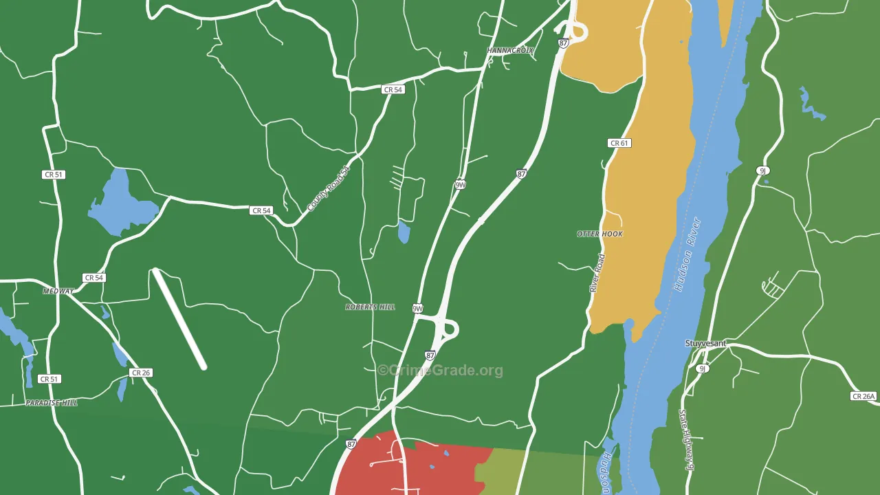 12192, NY Map of Drug-Related Crime Rates