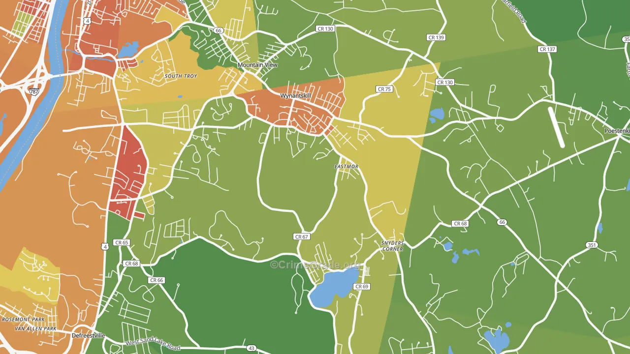 12198, NY Map of Drug-Related Crime Rates