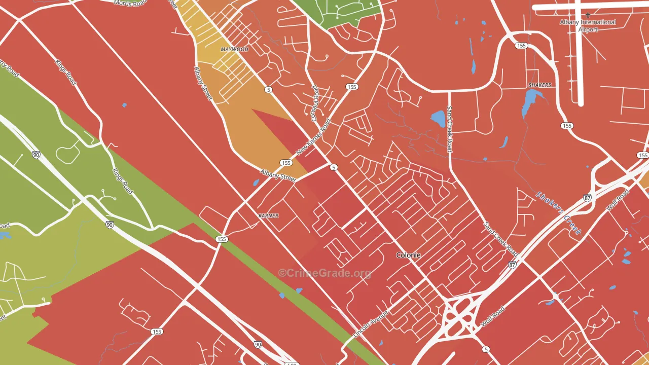 12288, NY Map of Drug-Related Crime Rates