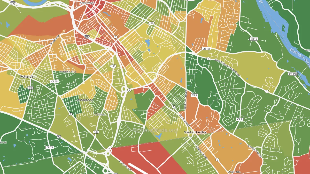 12304, NY Map of Drug-Related Crime Rates