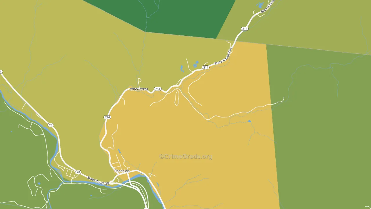 12416, NY Map of Drug-Related Crime Rates