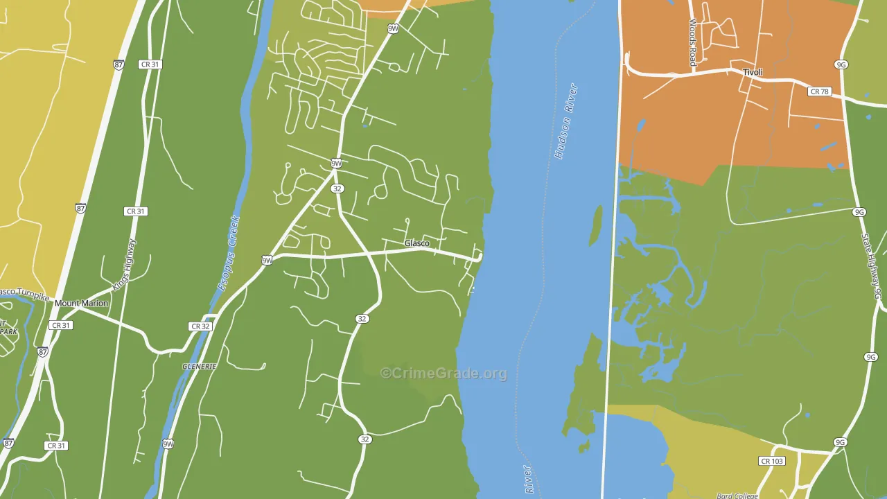 12432, NY Map of Drug-Related Crime Rates