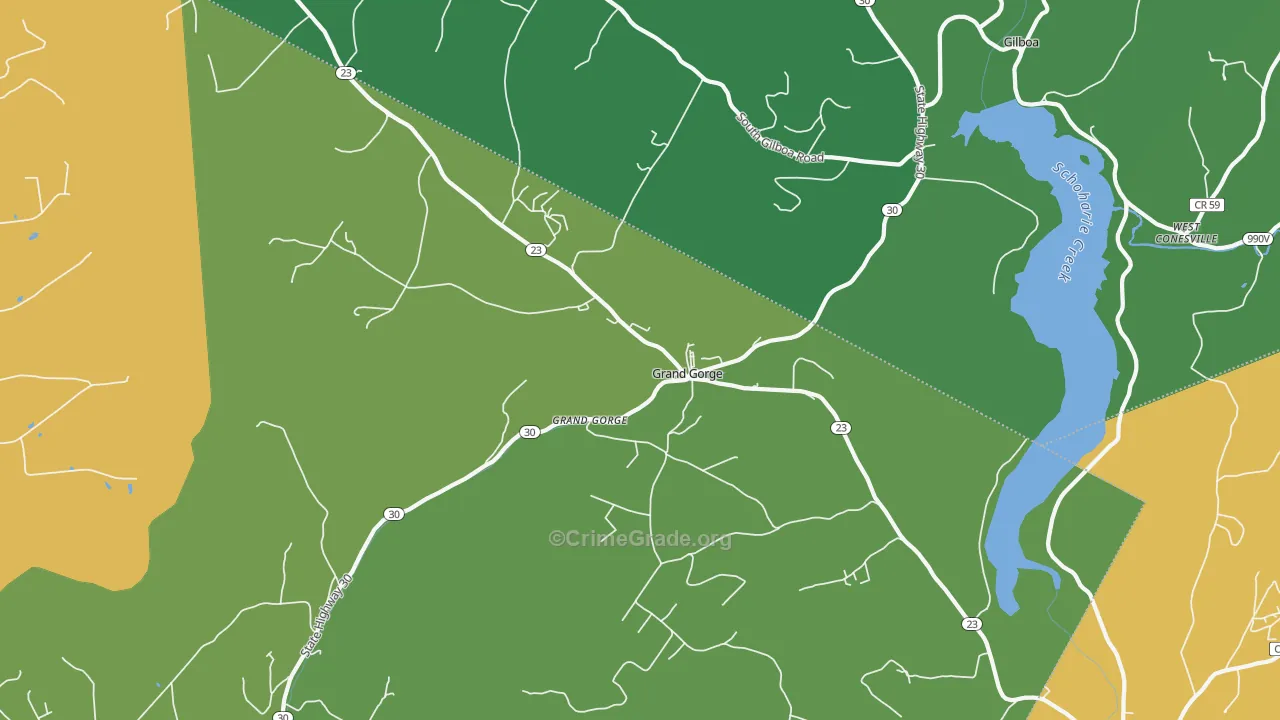 12434, NY Map of Drug-Related Crime Rates