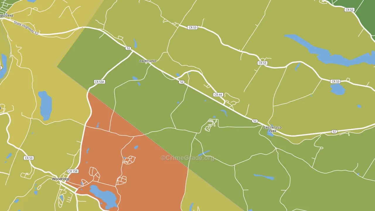 12435, NY Map of Drug-Related Crime Rates