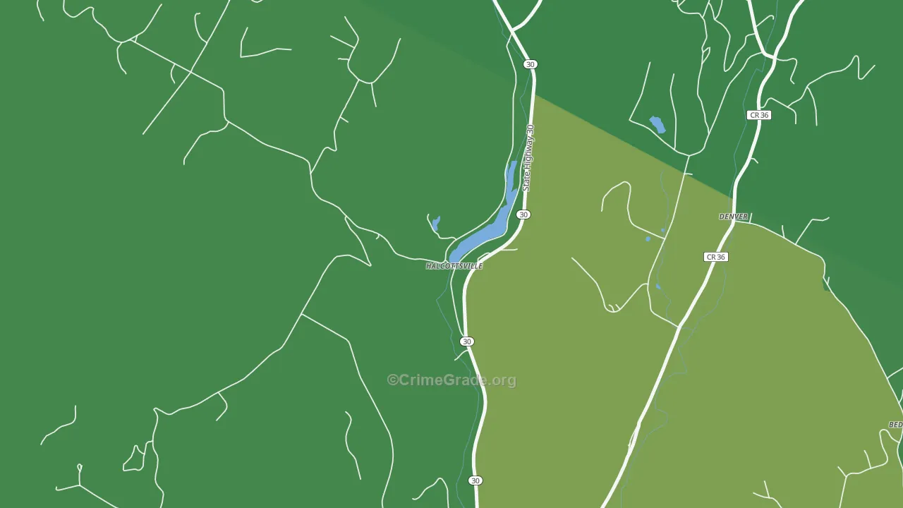 12438, NY Map of Drug-Related Crime Rates
