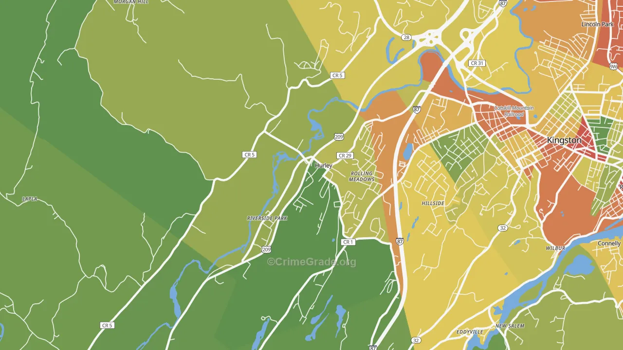 12443, NY Map of Drug-Related Crime Rates